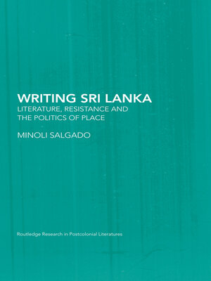 cover image of Writing Sri Lanka